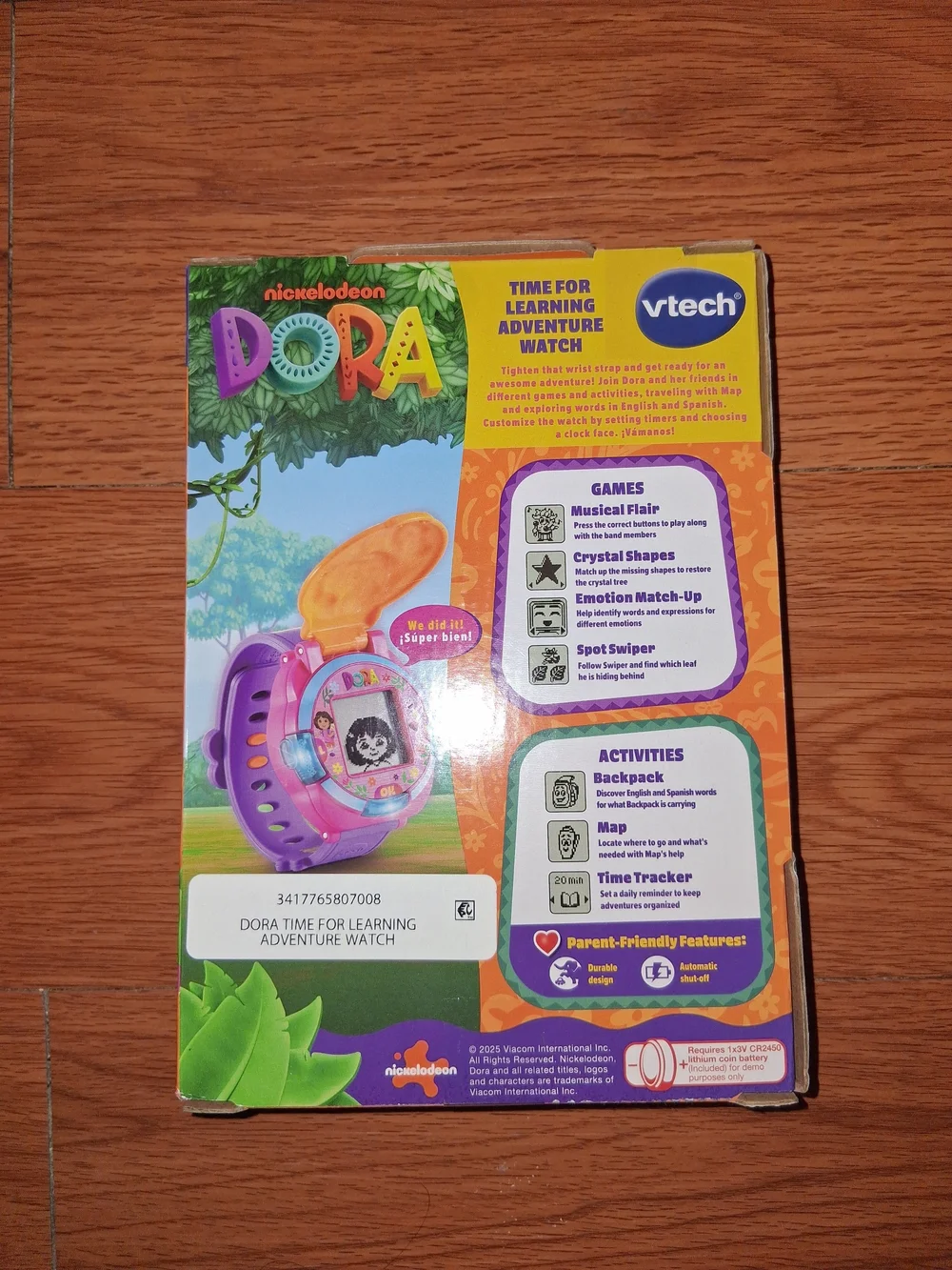 VTech Dora Time for Learning Adventure Watch - Yellow and Pink